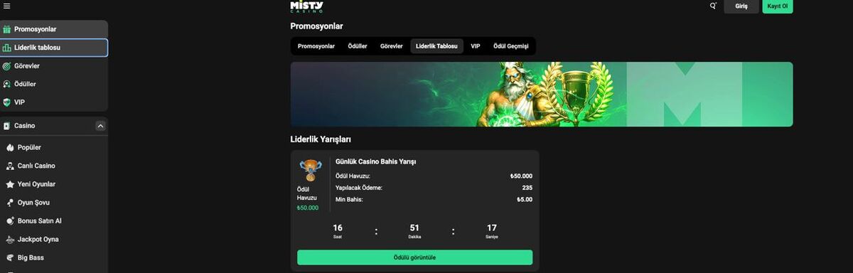 Mistycasino Crash ve Hızlı Oyunlar